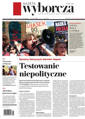 Cover of Gazeta Wyborcza