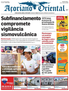 Cover of Acoriano Oriental