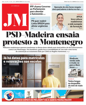 Cover of Jornal Madeira