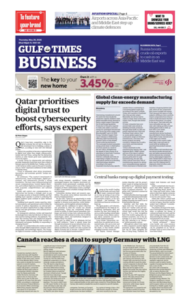Cover of Gulf Times Business