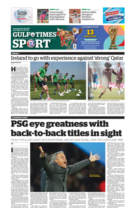 Cover of Gulf Times Sport