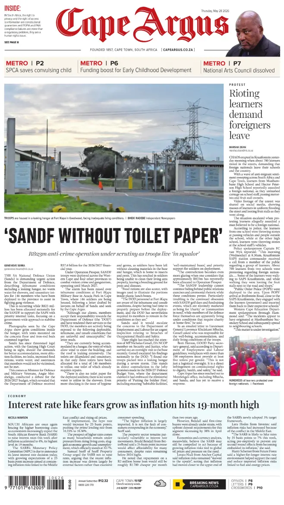 Cover of Cape Argus (PM Edition)