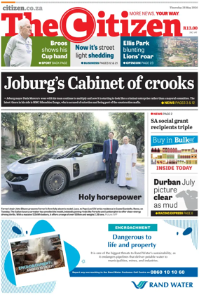 Cover of The Citizen (Gauteng)