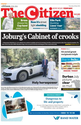 Cover of The Citizen (KZN)