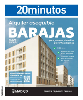 Cover of 20 Minutos Madrid