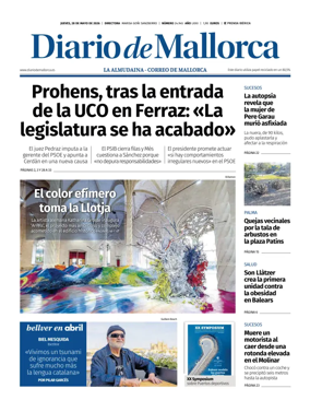 Cover of Diario de Mallorca