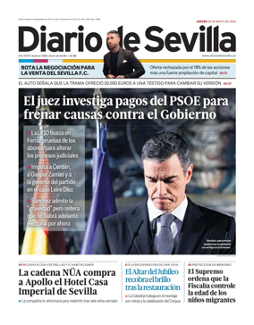 Cover of Diario de Sevilla