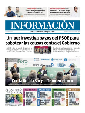 Cover of Diario Informacion (Elche y Vega Baja)