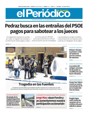 Cover of El Periodico Aragon