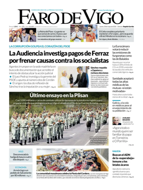 Cover of Faro de Vigo