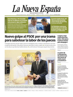 Cover of La Nueva Espana (Occidente)