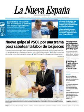 Cover of La Nueva Espana (Oviedo)