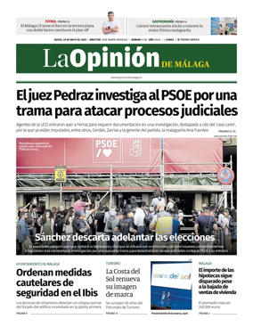 Cover of La Opinion de Malaga