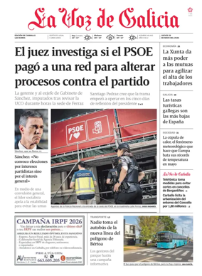 Cover of La Voz de Galicia (Carballo)