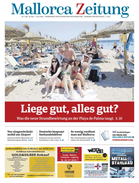 Cover of Mallorca Zeitung