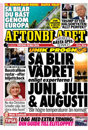 Cover of Aftonbladet