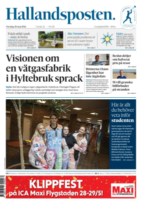 Cover of Hallandsposten