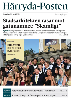 Cover of Harryda-Posten