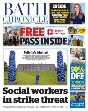 Cover of Bath Chronicle