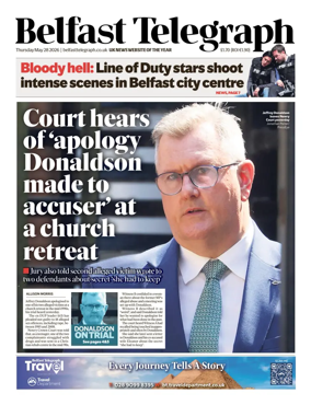 Cover of Belfast Telegraph