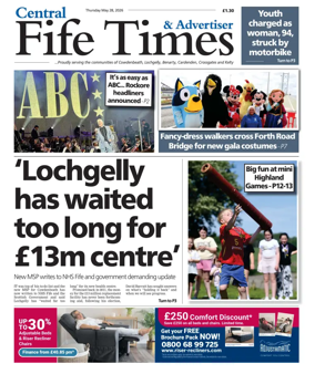 Cover of Central Fife Times