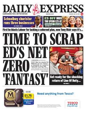 Cover of Daily Express