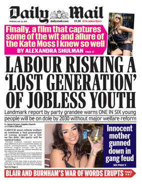 Cover of Daily Mail