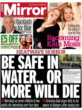 Cover of Daily Mirror