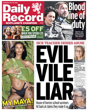 Cover of Daily Record