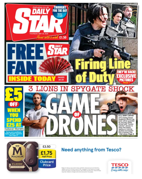 Cover of Daily Star