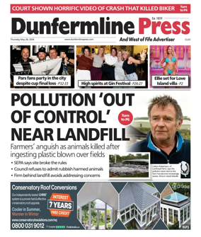 Cover of Dunfermline Press