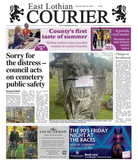 Cover of East Lothian Courier
