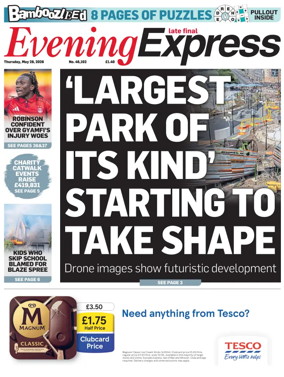Cover of Evening Express