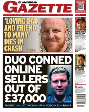 Cover of Glamorgan Gazette