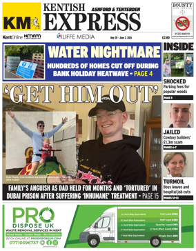 Cover of Kentish Express Ashford & District