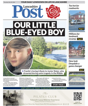 Cover of Lancashire Evening Post