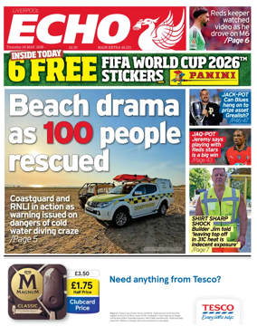 Cover of Liverpool Echo
