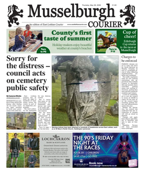 Cover of Musselburgh Courier