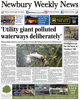 Cover of Newbury Weekly News