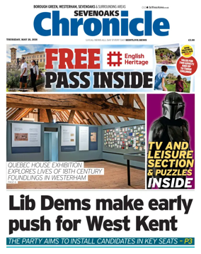 Cover of Sevenoaks Chronicle