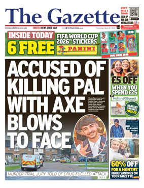Cover of Teesside Evening Gazette