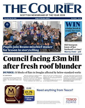 Cover of The Courier & Advertiser (Angus and Dundee)