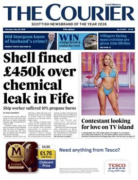 Cover of The Courier & Advertiser (Fife Edition)