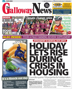 Cover of The Galloway News