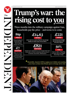 Cover of The Independent