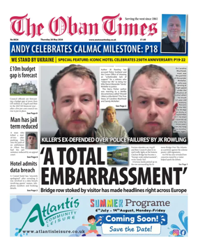 Cover of The Oban Times