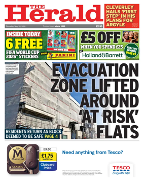 Cover of The Plymouth Herald