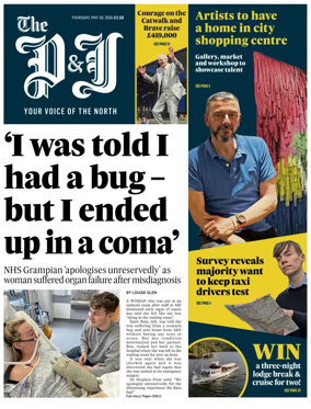 Cover of The Press and Journal (Aberdeen and Aberdeenshire)