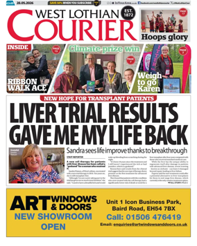 Cover of West Lothian Courier