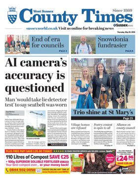 Cover of West Sussex County Times